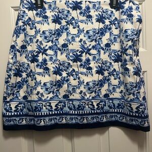 Loft’s Tall Corfu Weekend Shift Skirt